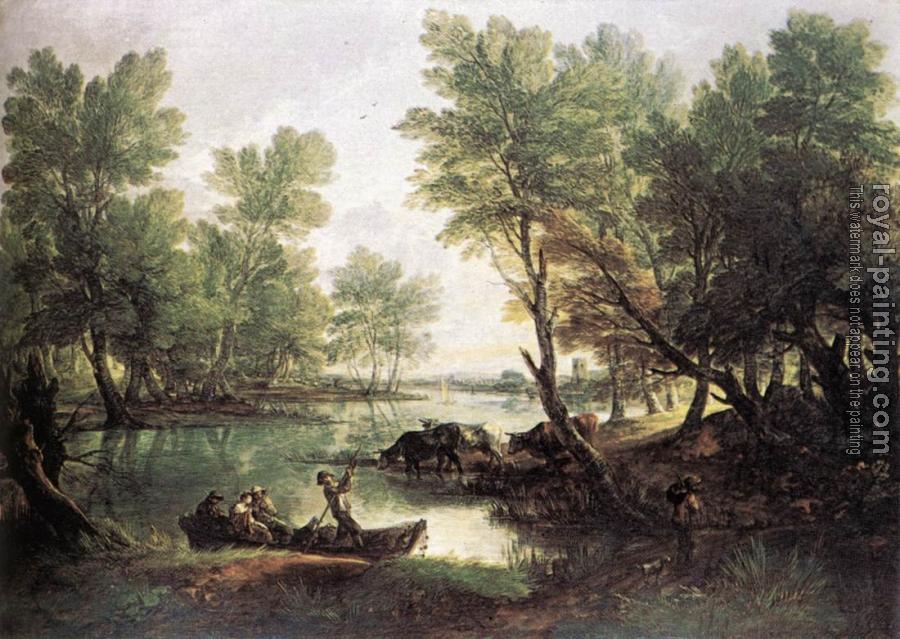 Thomas Gainsborough : River Landscape